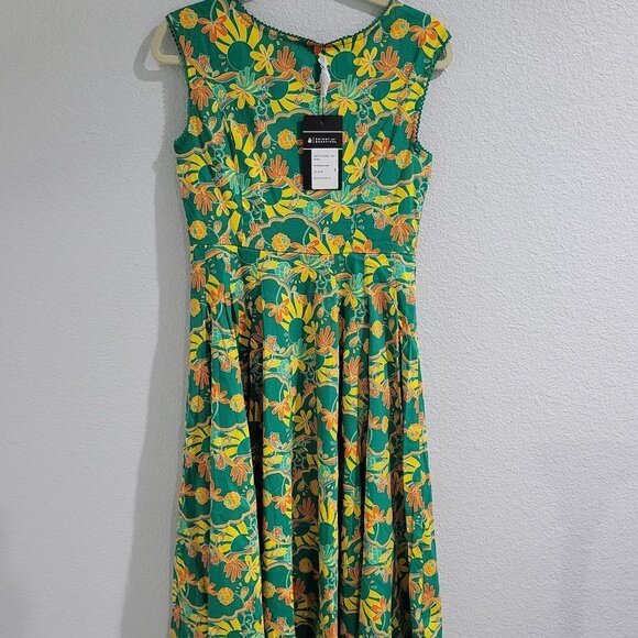 Bright & Beautiful Astrid Holiday Trip Dress, - NWT, Size 2 - Picture 5 of 11